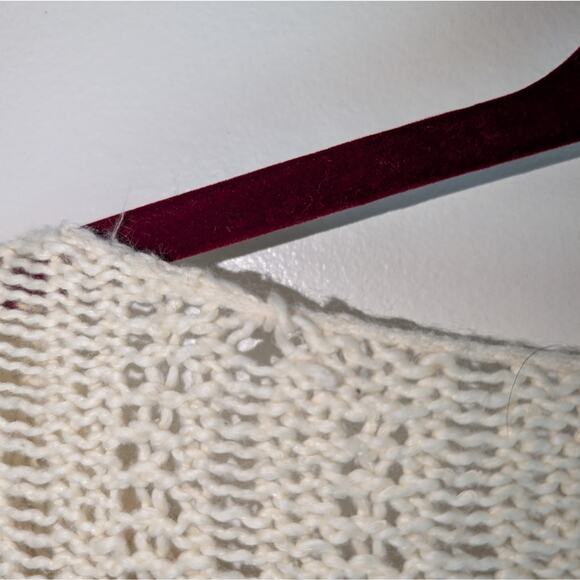 Anthropology By Together oversized open knit sweater medium - Picture 6 of 8